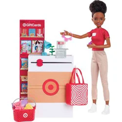 Barbie Skipper Danielle's First Job Target Doll Set with Checkout Stand and Accessories