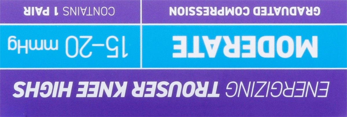 slide 4 of 13, Neo G Black Energizing Trouser Knee Highs Medium 1 ea, 1 ct