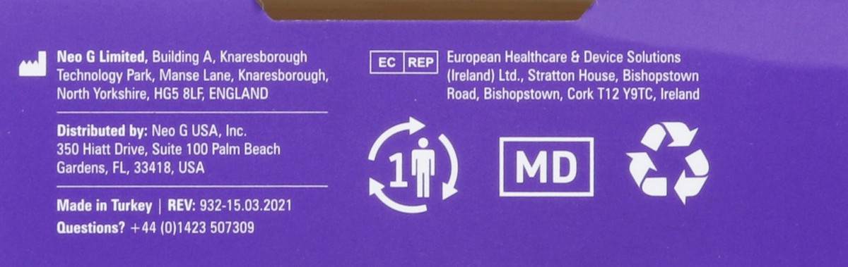 slide 5 of 13, Neo G Black Energizing Trouser Knee Highs Medium 1 ea, 1 ct