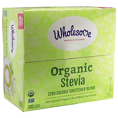 slide 1 of 1, Wholesome Organic Stevia Packets, 300 ct