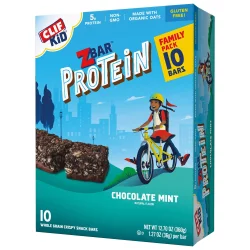 CLIF Kid Zbar Protein Chocolate Mint Energy Snack