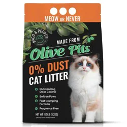 Paco & Pepper Made from Olive Pits Low Dust Clumping Cat Litter - 11.5lbs