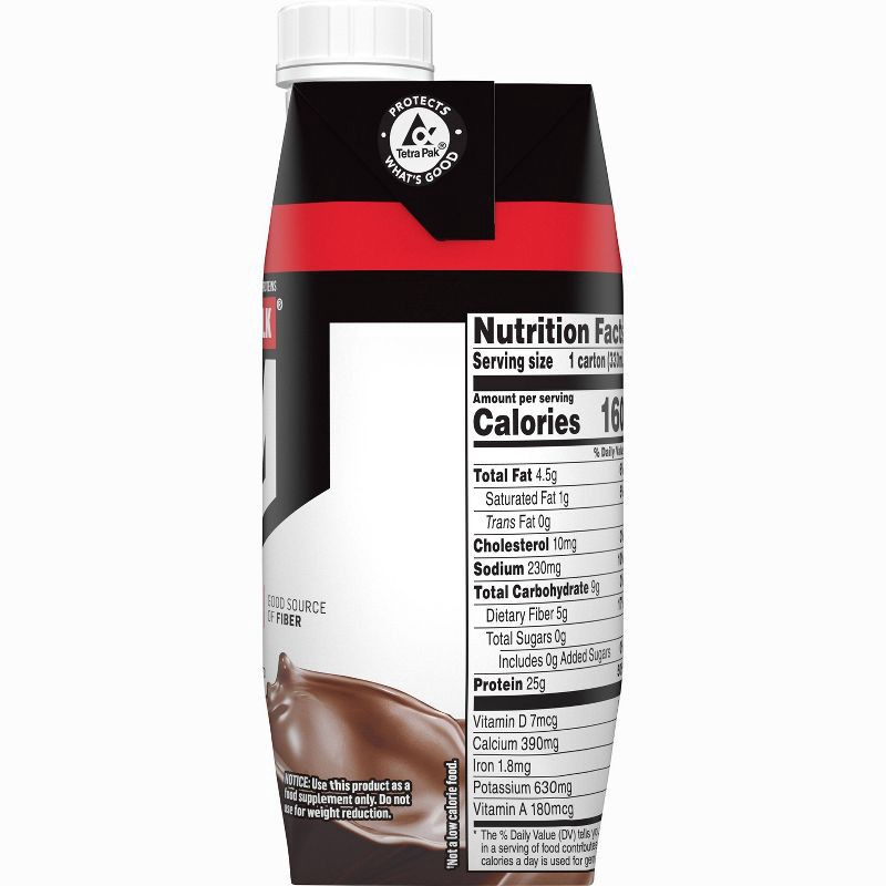 slide 4 of 6, Muscle Milk Gen Chocolate Protein Shake - 12pk, 12 ct