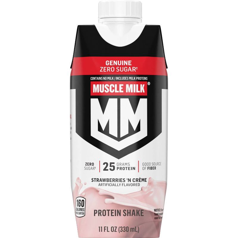 slide 3 of 5, Muscle Milk Gen Strawberry Protein Shake - 4pk, 4 ct