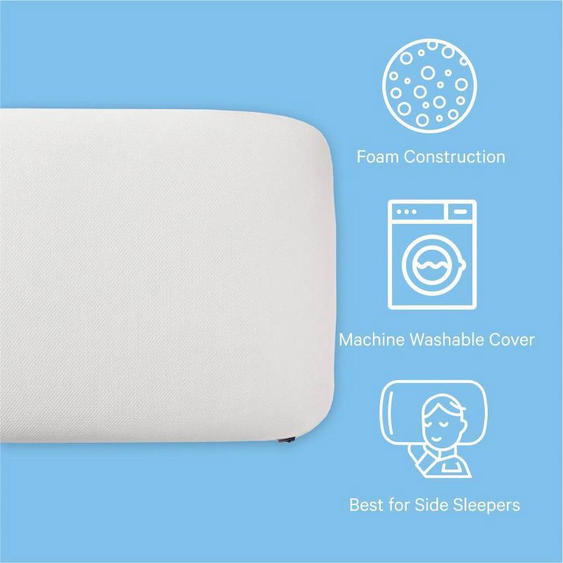 slide 8 of 11, Casper Sleep The Casper Medium Essential Cooling Foam Pillow - Standard/Queen, 1 ct