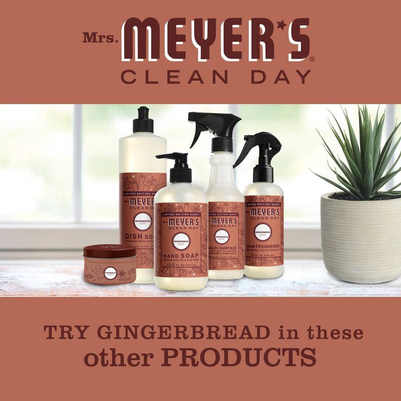 slide 6 of 9, Mrs. Meyer's Clean Day Dish Soap - Gingerbread - 16 fl oz, 16 fl oz