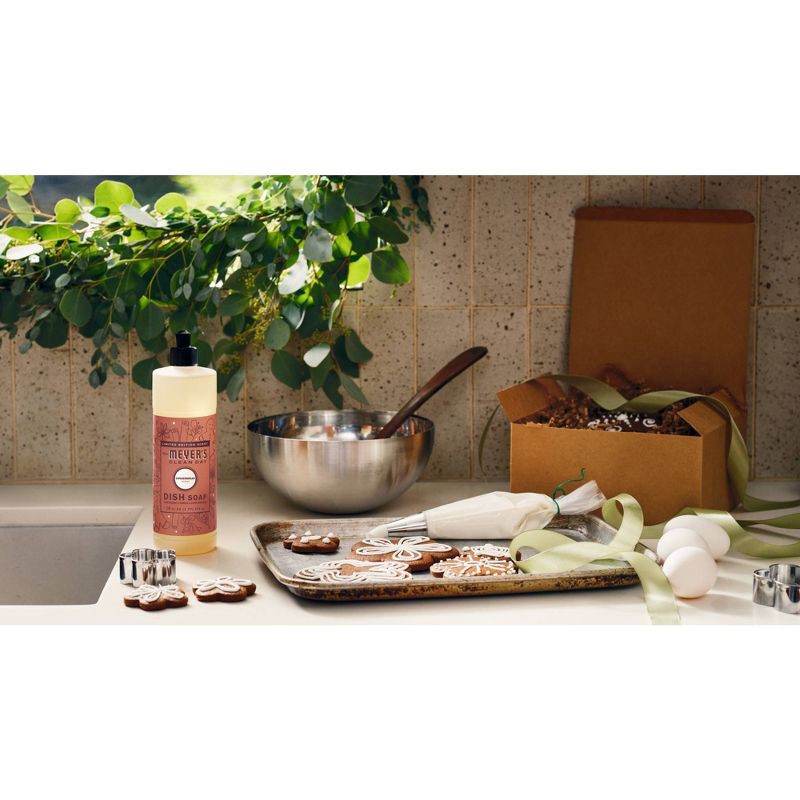 slide 9 of 9, Mrs. Meyer's Clean Day Dish Soap - Gingerbread - 16 fl oz, 16 fl oz