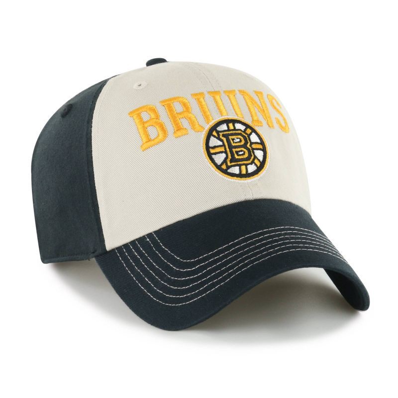 slide 2 of 3, NHL Boston Bruins Sprague Hat: Adjustable Cotton Twill with Team Logo, 1 ct