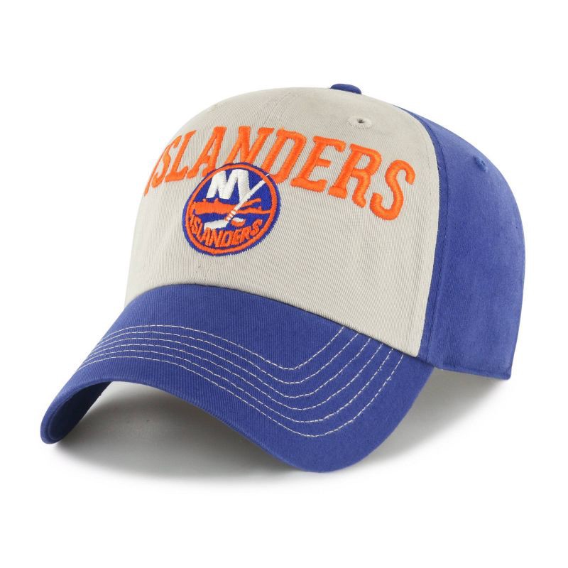 slide 1 of 3, NHL New York Islanders Sprague Hat: Cotton Twill, Adjustable Strap, 1 ct
