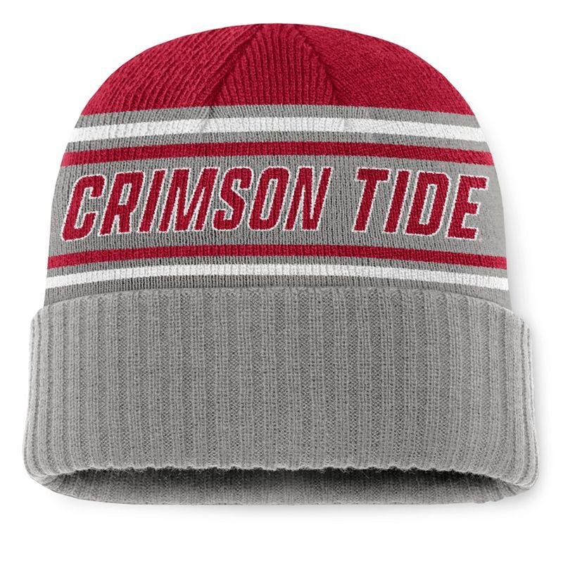 slide 2 of 3, NCAA Alabama Crimson Tide Sleety Knit Cuffed Beanie, 1 ct