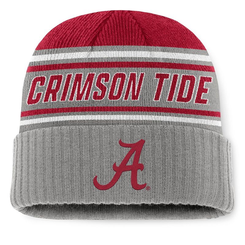 slide 1 of 3, NCAA Alabama Crimson Tide Sleety Knit Cuffed Beanie, 1 ct