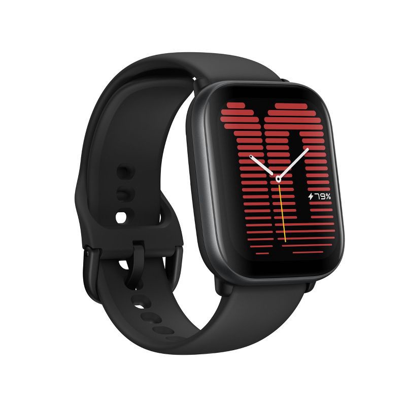 slide 3 of 19, Amazfit Active Smartwatch - Black, 1 ct