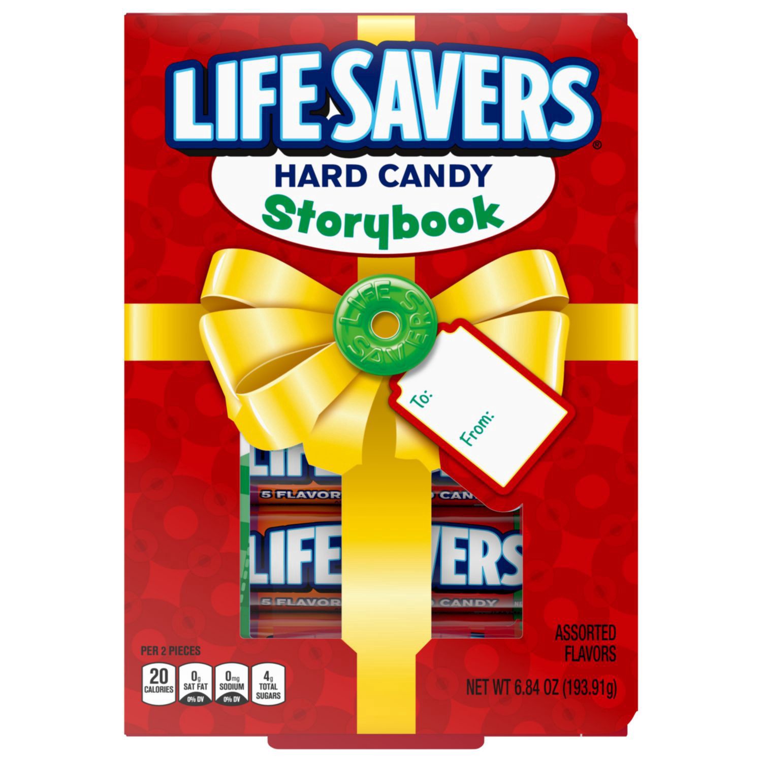 slide 1 of 1, LIFE SAVERS 5 Flavors Christmas Hard Candy Storybook, 6.84 Oz Gift Box, 6.84 oz