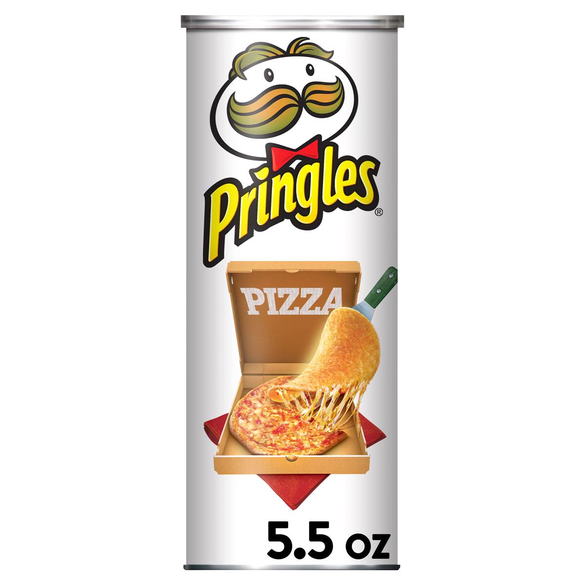 slide 1 of 1, Pringles Chips Pizza, 5.5 oz