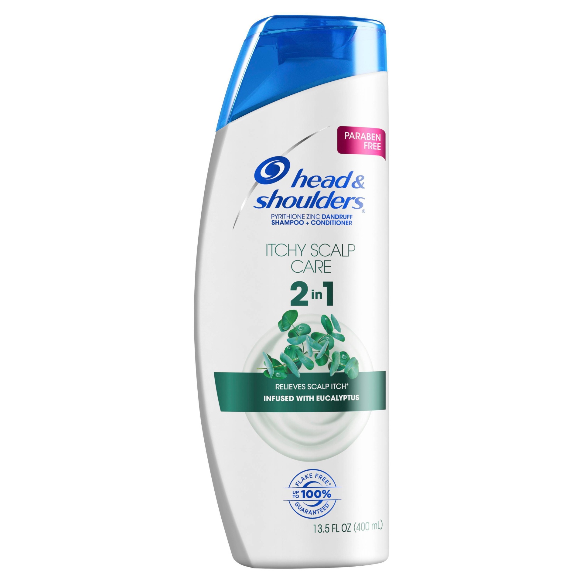 slide 1 of 2, Head & Shoulders Eucalyptus Itchy Scalp Care 2 in 1 Dandruff Shampoo + Conditioner 13.5 oz, 13.5 fl oz