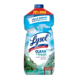 Lysol Power Clean Concentrated Cool Adirondack Air Scent Multi-Surface Cleaner 28 fl oz