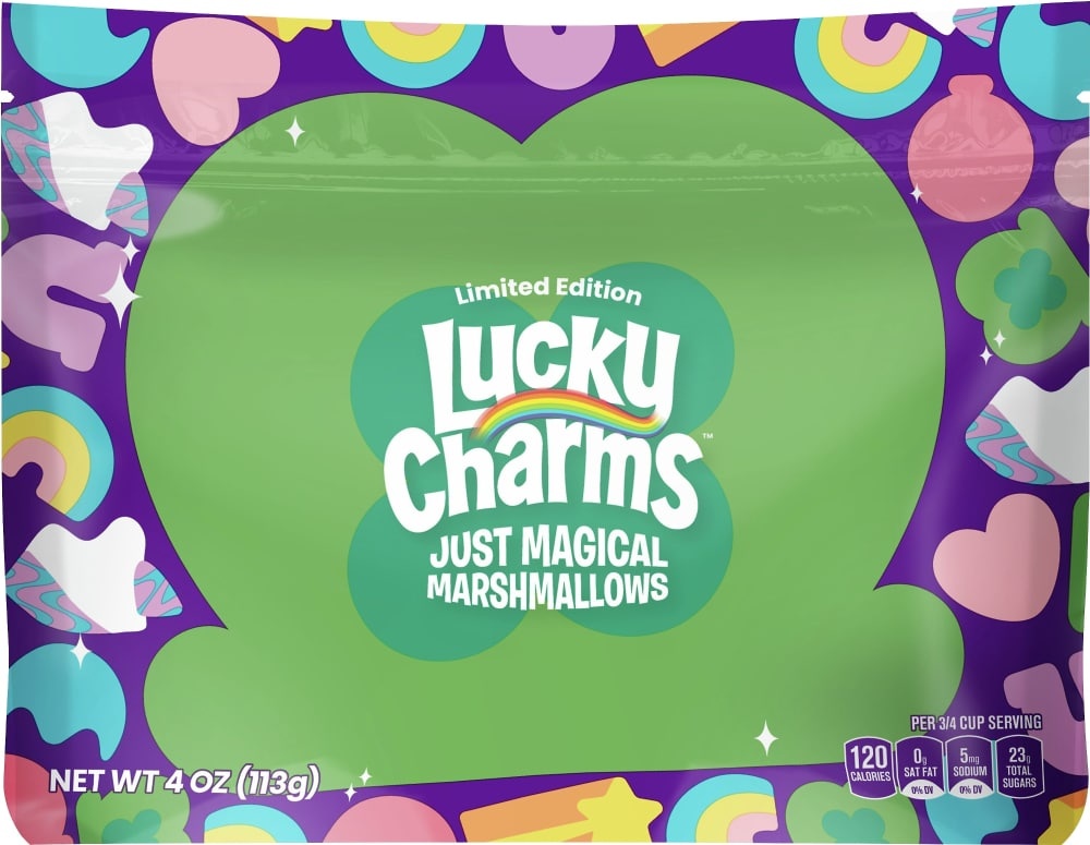 slide 1 of 1, Lucky Charms Just Magical Marshmallows, 4 oz