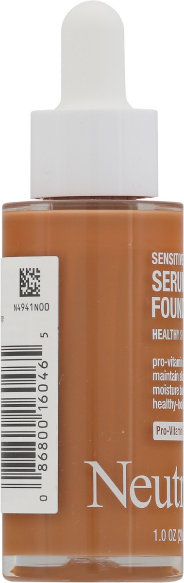 slide 6 of 9, Neutrogena Healthy Skin Medium/Deep 02 Pro-Vitamin B5 Sensitive Skin Serum Foundation 1.0 oz, 1 oz