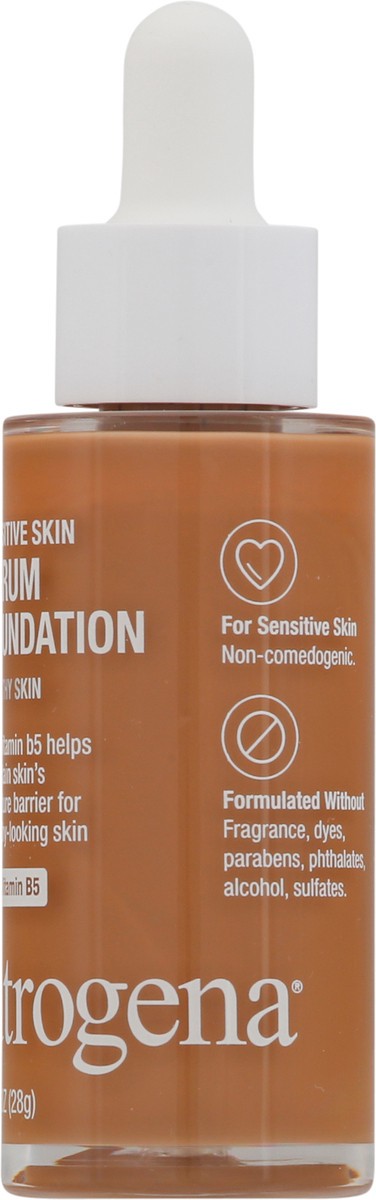 slide 5 of 9, Neutrogena Healthy Skin Medium/Deep 02 Pro-Vitamin B5 Sensitive Skin Serum Foundation 1.0 oz, 1 oz