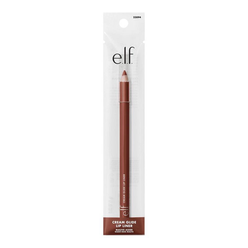 slide 6 of 12, e.l.f. Cream Glide Lip Liner - Mauve Aside - 0.03oz, 0.03 oz