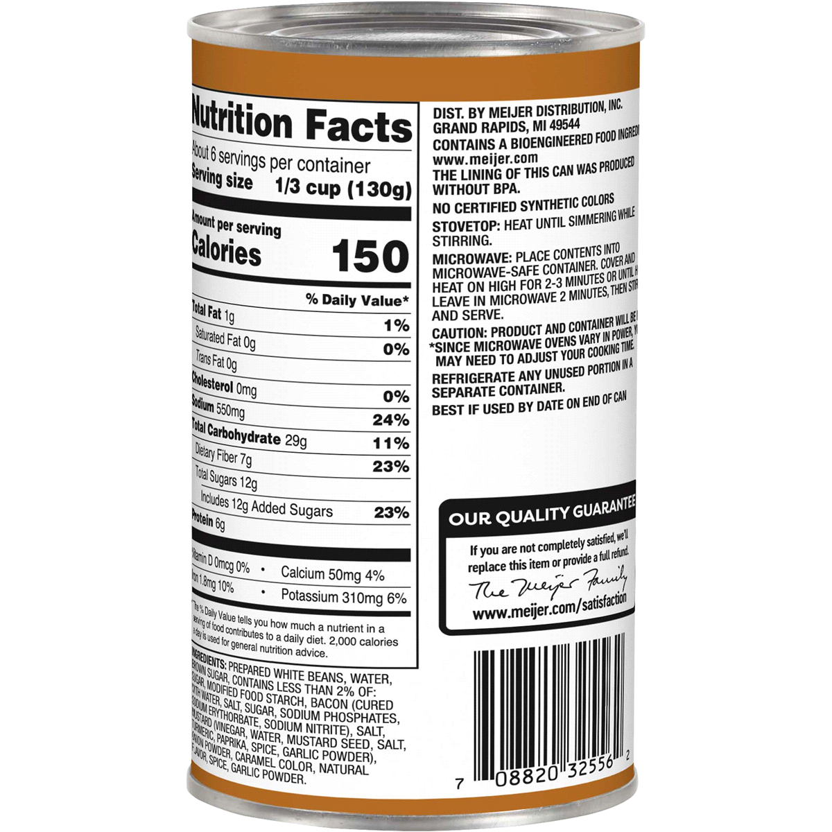 slide 9 of 17, Meijer Original Baked Beans, 28 oz