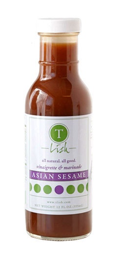 slide 1 of 1, T.Lish Asian Sesame Vinaigrette Marinade, 12 oz