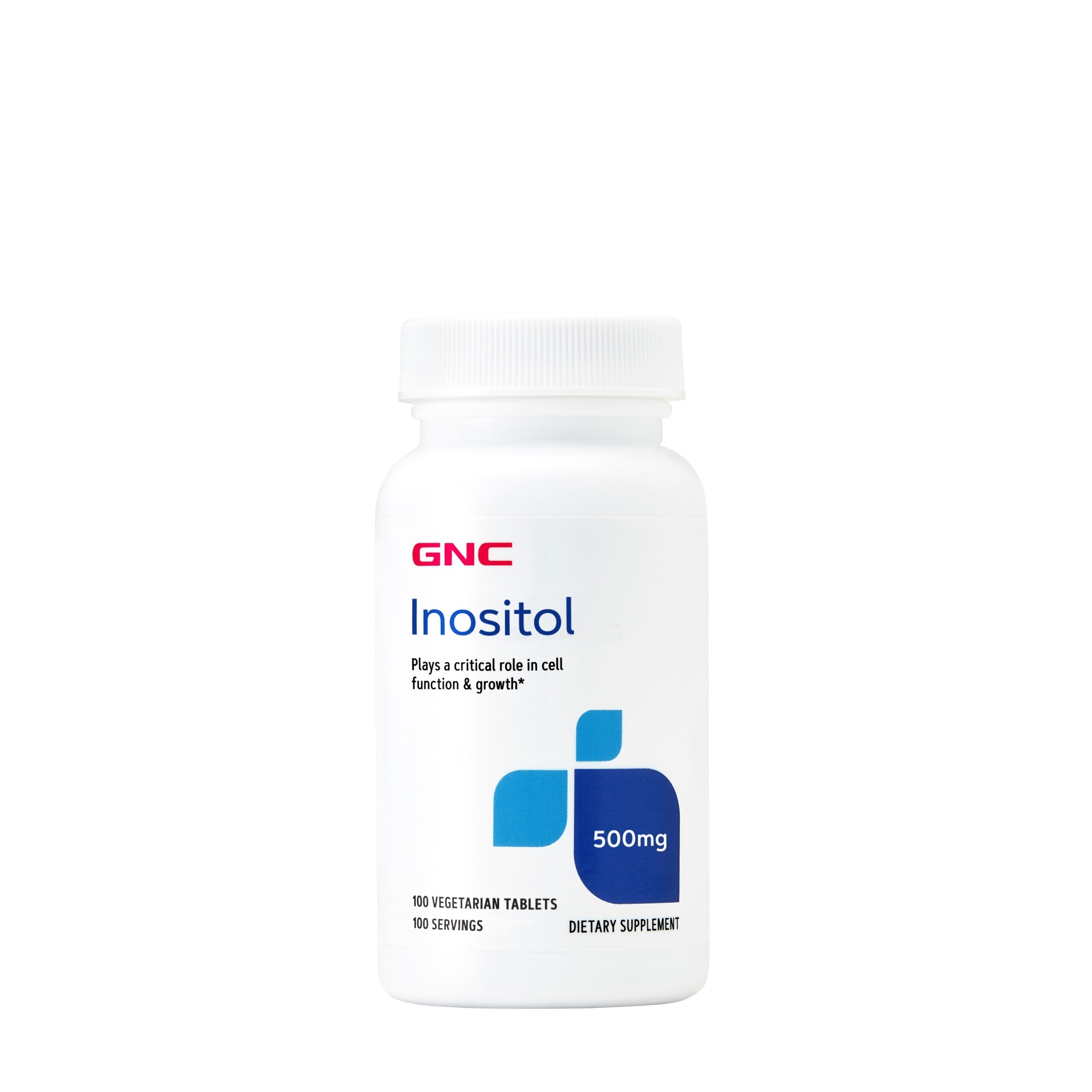 slide 1 of 1, GNC Inositol 500 MG, 100 ct