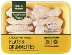 All Natural Chicken Flats & Drummettes - Avg. 1.50 lb