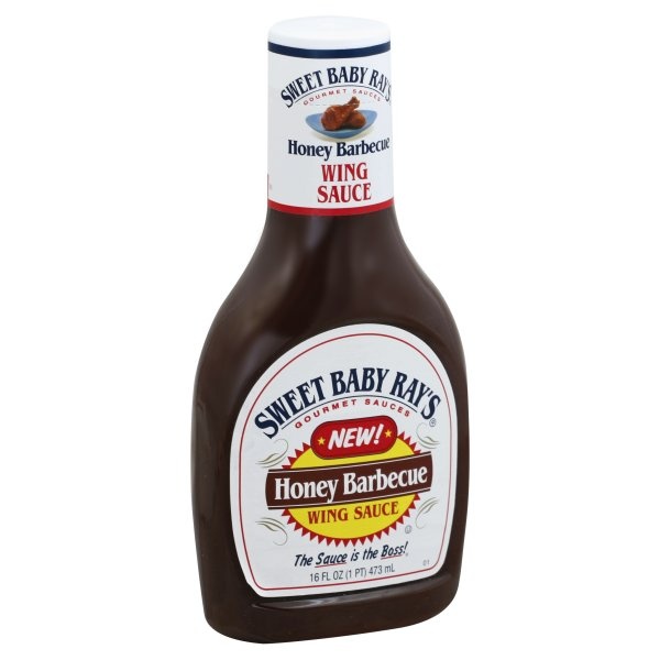 slide 1 of 1, Sweet Baby Ray's Honey Barbecue Wing Sauce, 16 fl oz