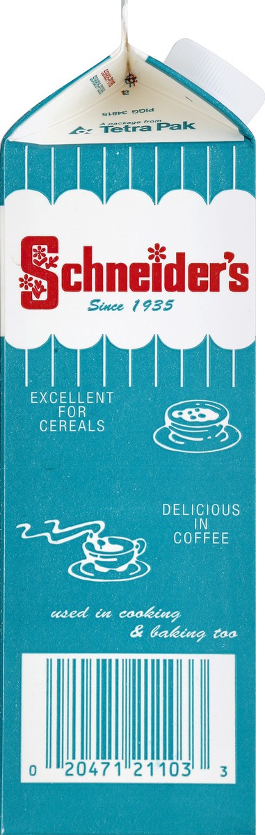 slide 3 of 4, SCHNEIDER VALLY DAIRY Schneider Valley Farm Half&Half, 1 ct