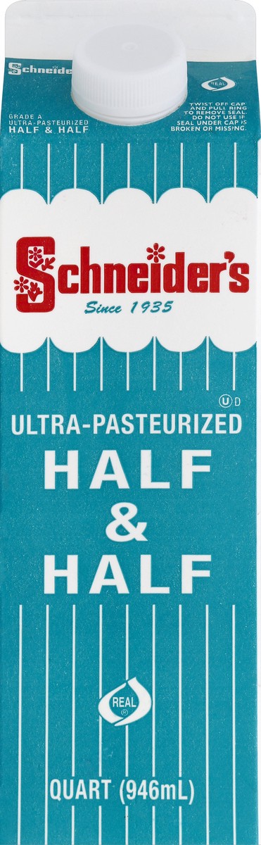 slide 4 of 4, SCHNEIDER VALLY DAIRY Schneider Valley Farm Half&Half, 1 ct
