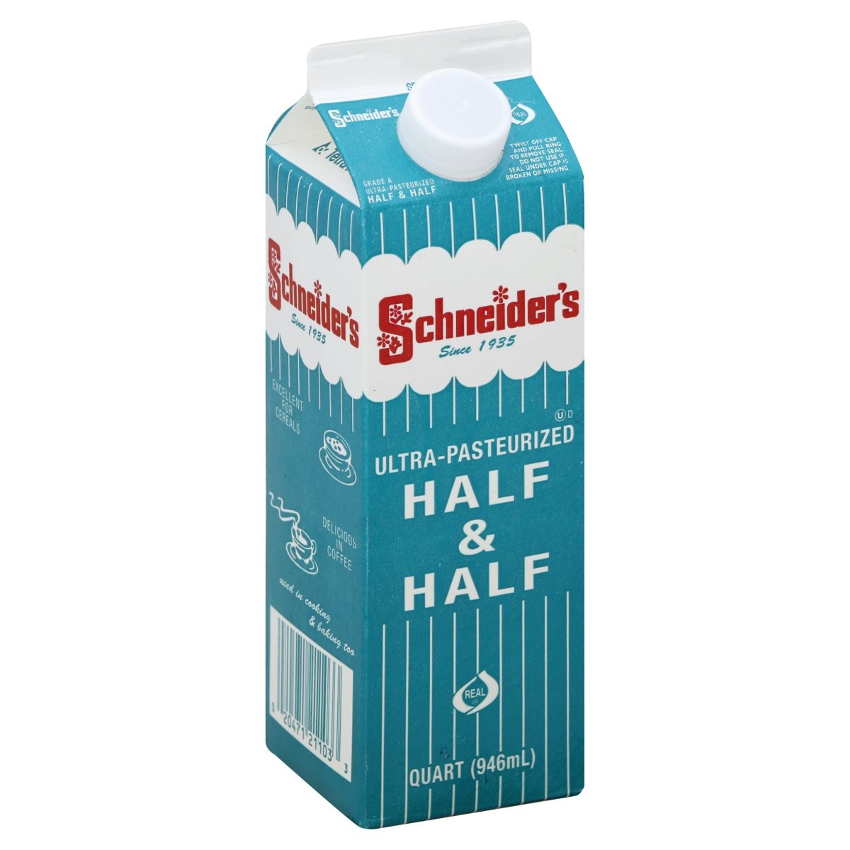 slide 1 of 4, SCHNEIDER VALLY DAIRY Schneider Valley Farm Half&Half, 1 ct