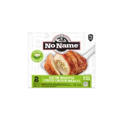 No Name Bacon Wrapped Stuffed Chicken Breast, 12 Ounce