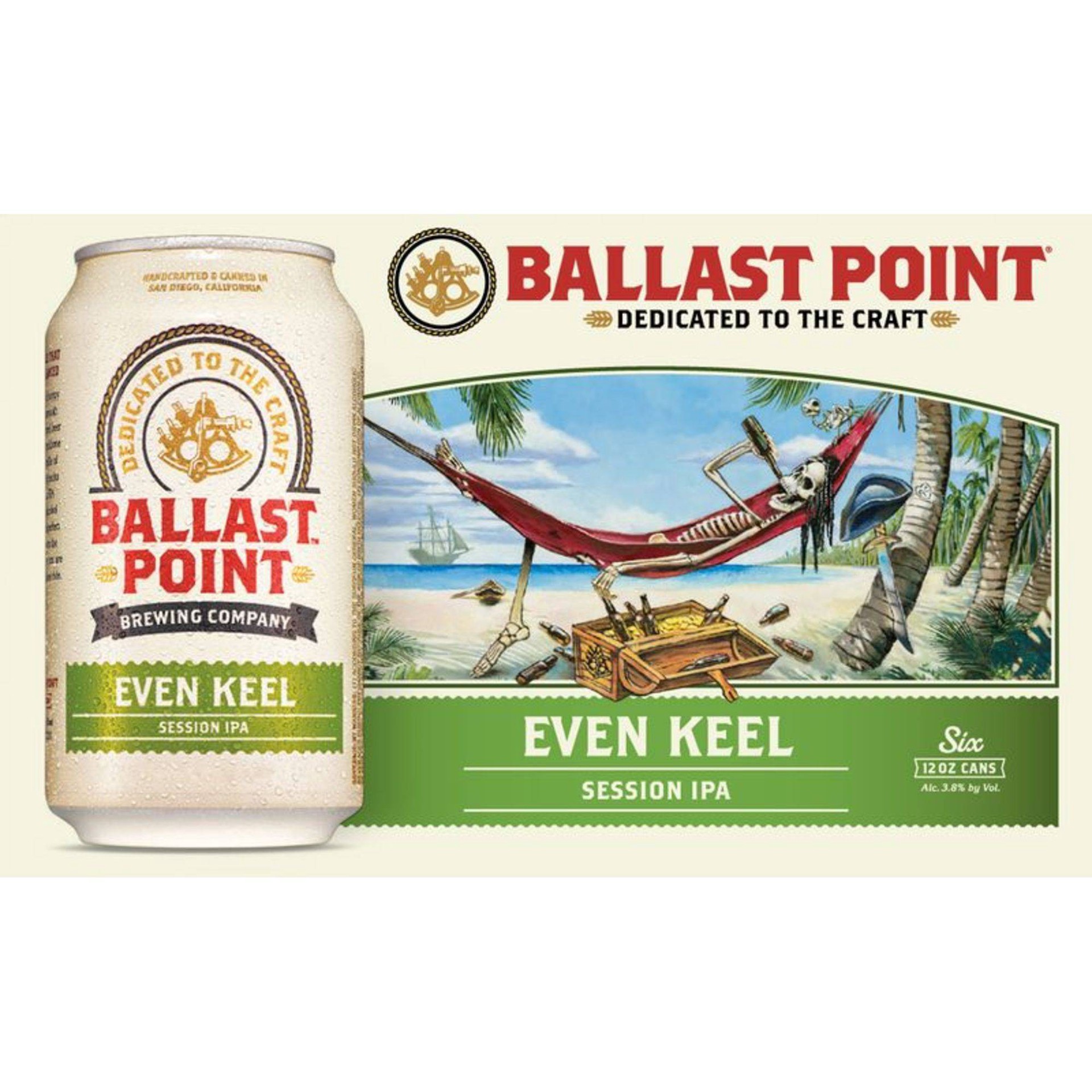 slide 1 of 3, Ballast Point Even Keel Session IPA, 12 ct; 12 fl oz