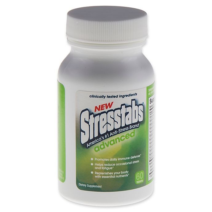 slide 1 of 3, Stresstabs Advanced Supplement, 60 ct