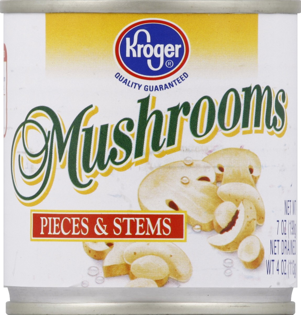 slide 5 of 6, Kroger Mushrooms Pieces & Stems, 4 oz
