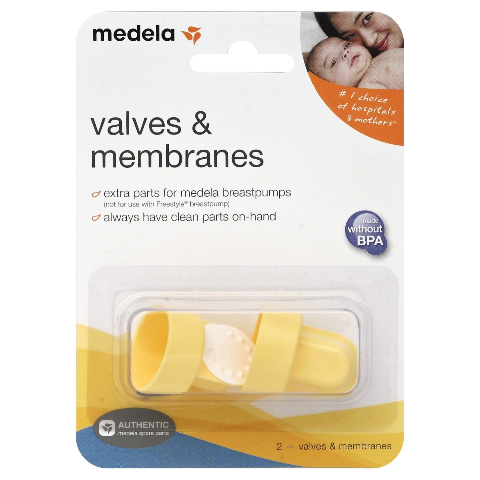 Medela Breast Pump Valves & Membranes 2 ct Shipt