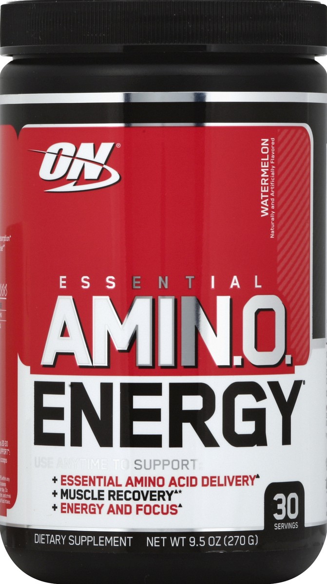 slide 2 of 2, Optimum Nutrition Essential Watermelon Amino Energy 9.5 oz, 9.5 oz