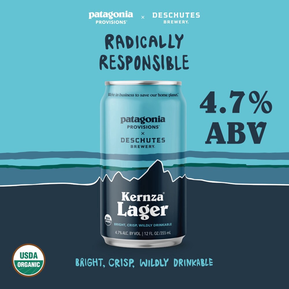 slide 5 of 6, Deschutes Brewery® x Patagonia Provisions Kernza Lager Craft Beer, 6 ct; 12 fl oz