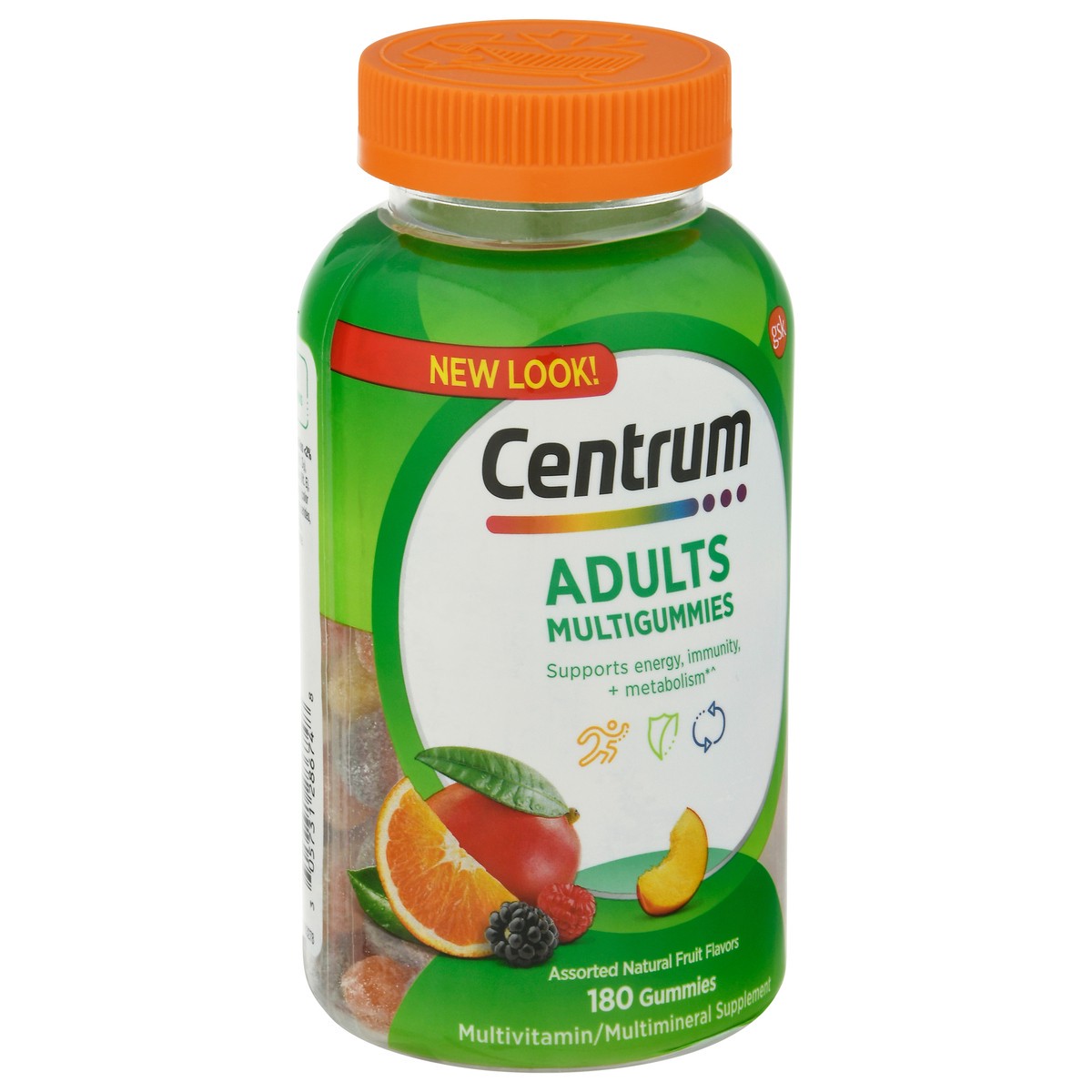 slide 6 of 10, Centrum Multi Gummies Adults, 180 ct