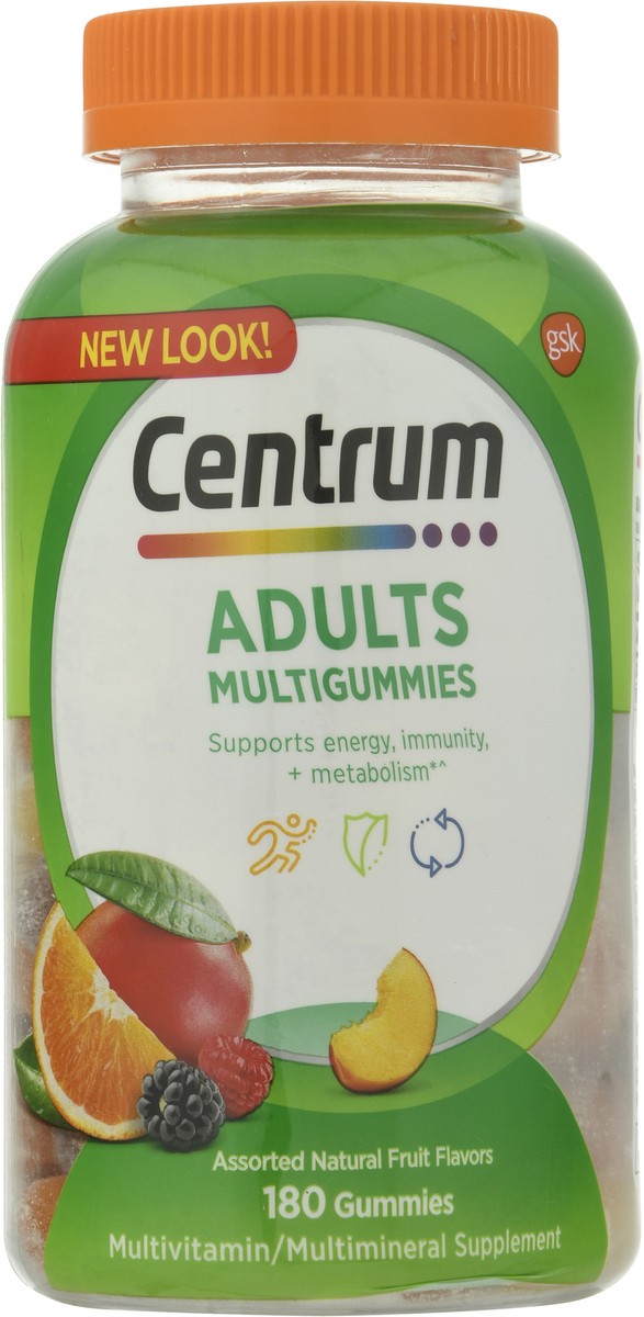 slide 3 of 10, Centrum Multi Gummies Adults, 180 ct