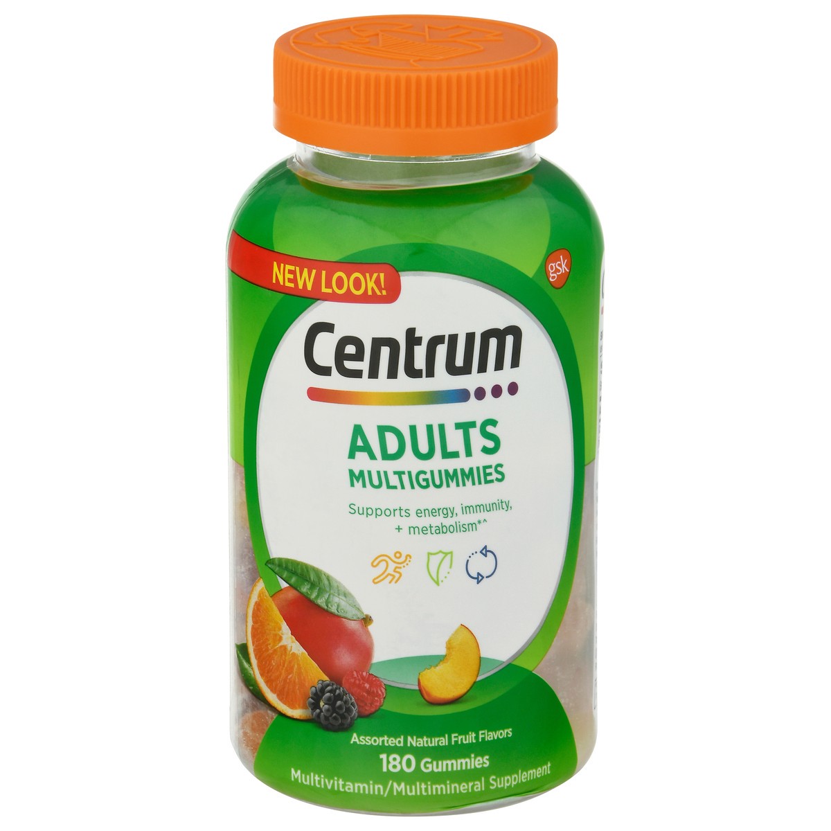 slide 4 of 10, Centrum Multi Gummies Adults, 180 ct