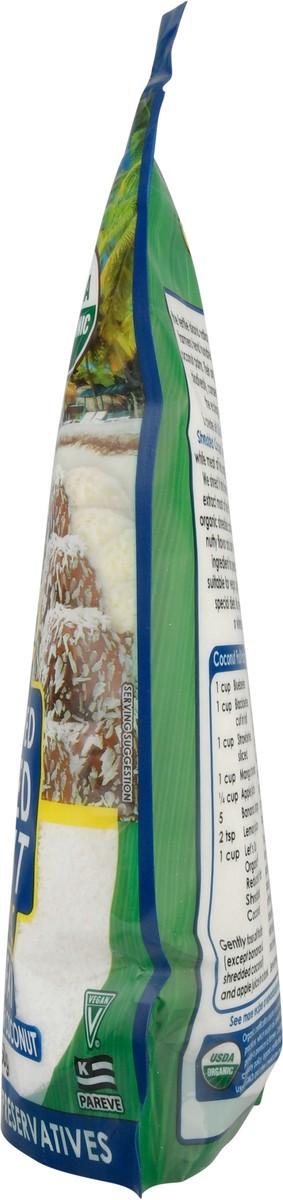 slide 6 of 9, Let's Do Organic Reduced Fat Unsweetened Shredded Coconut 8.8 oz Stand Pack, 8.8 oz