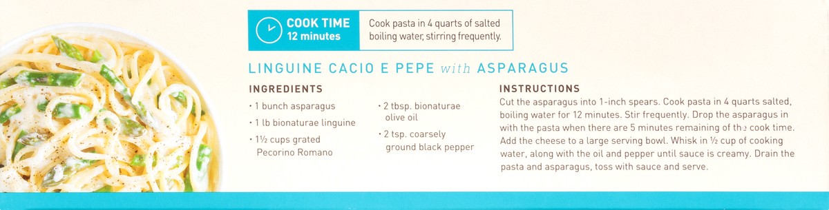 slide 5 of 9, bionaturae Pasta Linguine Org, 16 oz