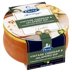 Chris Foods' Dip Smoked Gouda & Jalapeno