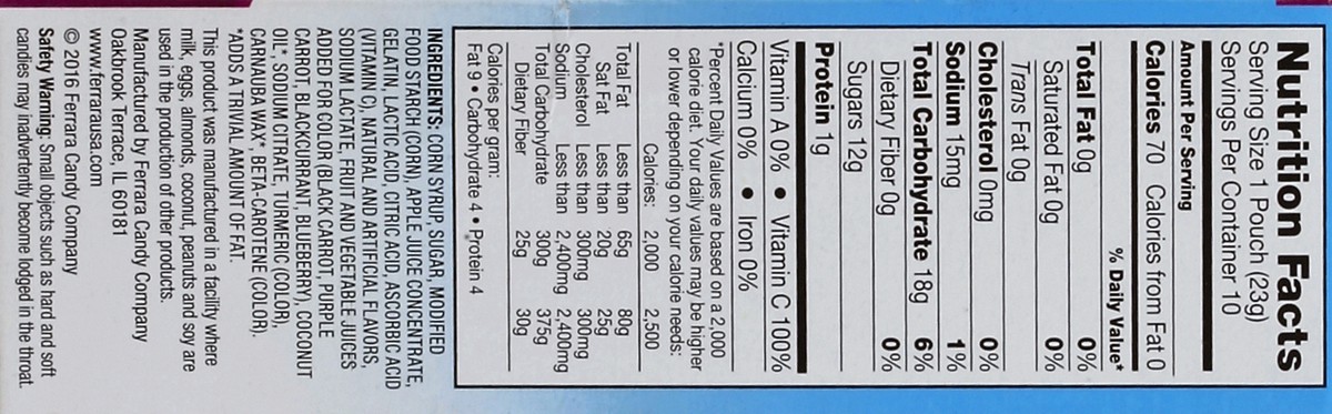 slide 2 of 5, Black Forest Fruit Flavored Snacks 10 ea, 10 ct