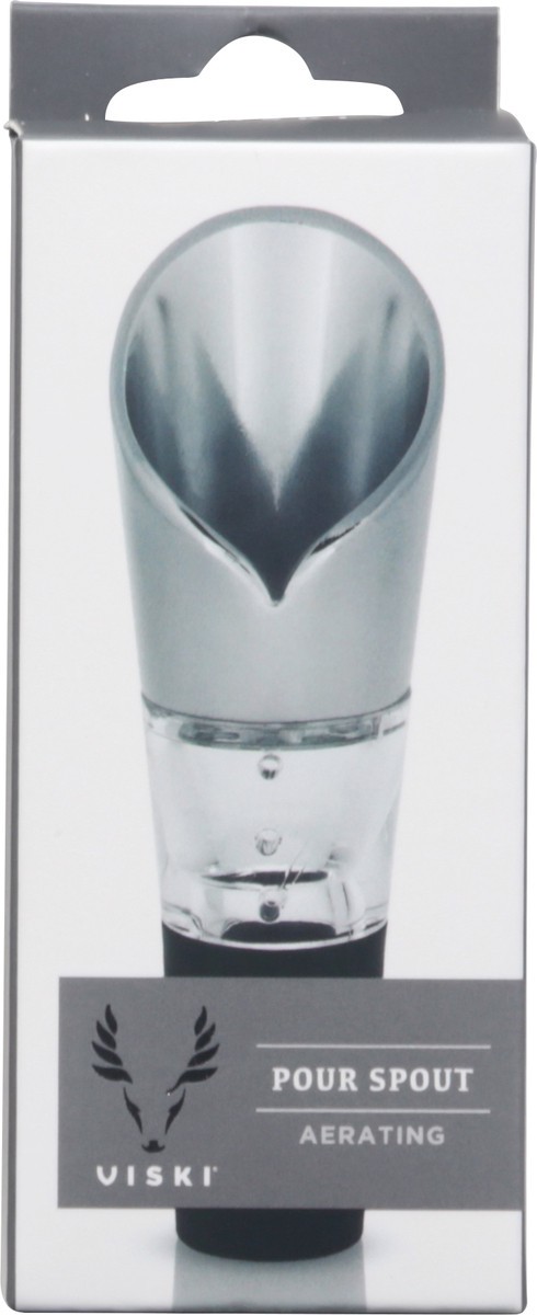 slide 9 of 9, Viski Stainless Steel Aerating Pour Spout by Viski, 1 ct
