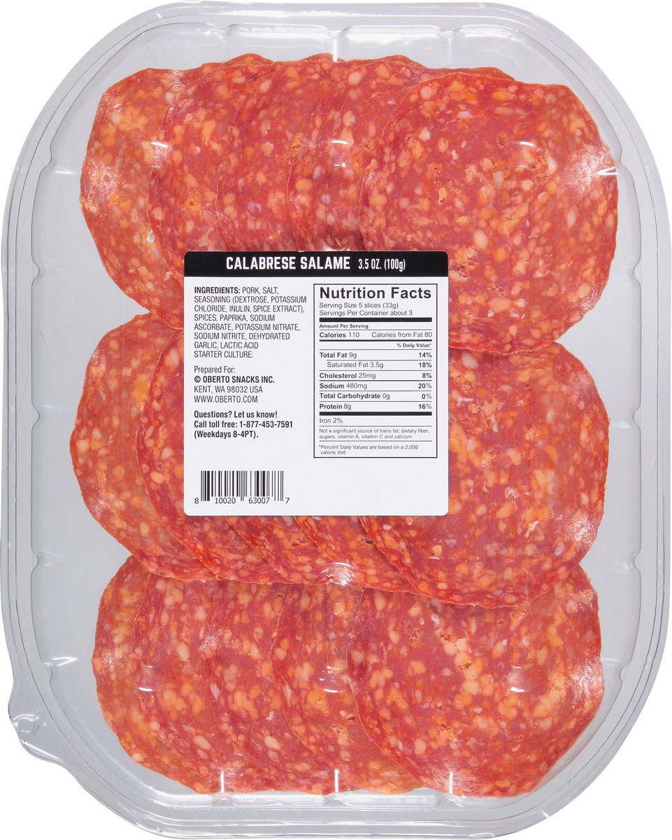 slide 7 of 14, Oberto Calabrese Salame - 3.5 Oz, 3.5 oz