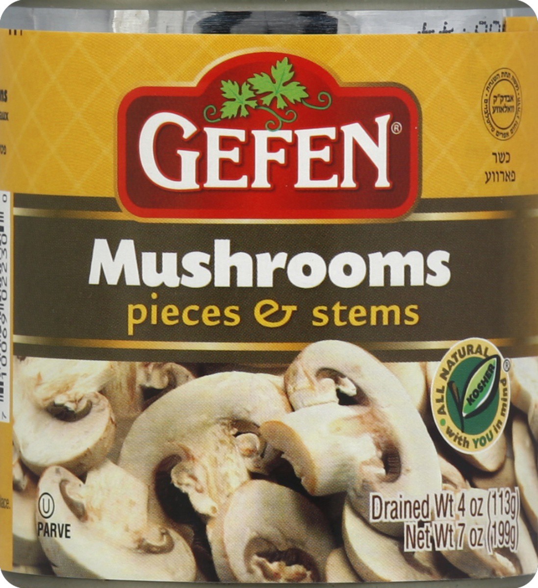 slide 2 of 2, Gefen Pieces & Stems Mushrooms, 4 oz