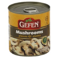 slide 1 of 1, Gefen Pieces & Stems Mushrooms, 4 oz
